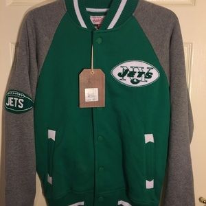 New York Jets Mitchell & Ness Varsity Jacket